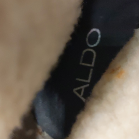 Aldo Seigle black leather and shearling heeled boot - Picture 12 of 16